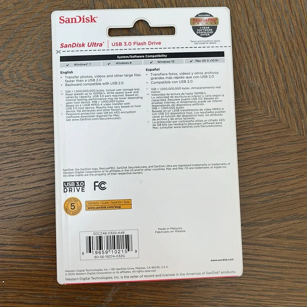 32 GB Flash Drive SanDisk